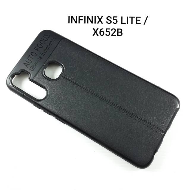 Autofocus Infinix Note 7 Note 7 Lite Smart 4 S5 Hot 9 10 11 Play Silikon Case Hitam Black Lentur