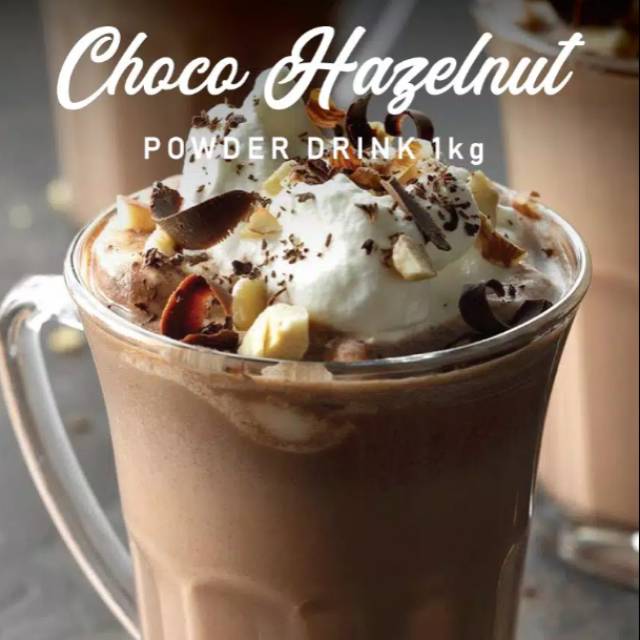 

Serbuk premium rasa choco hazelnut