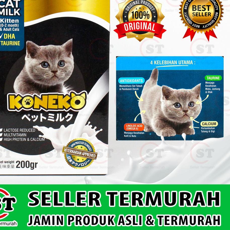 PROMO BESAR (mnc-597) Susu Kucing KONEKO 200Gr / Cat Milk / Japan 