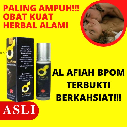 OBAT KUAT PRIA OLES AL AFIAH ORIGINAL HYGIENE FOR MAN