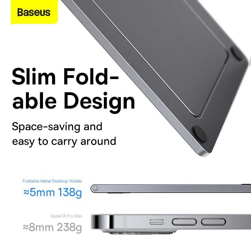 Baseus Foldable Metal Desktop Holder Smartphone