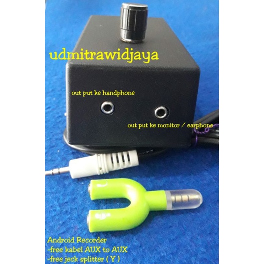 Alat rekam dari mixer ke hp android langsung tanpa otg Android recorder dari mixer amplifier ke hp
