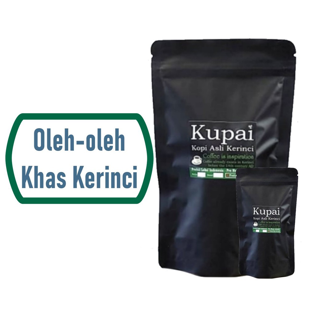 

Kopi Robusta Bubuk 250 Gram - Asli Kerinci - Jambi 100 % Murni - Kupai Coffee