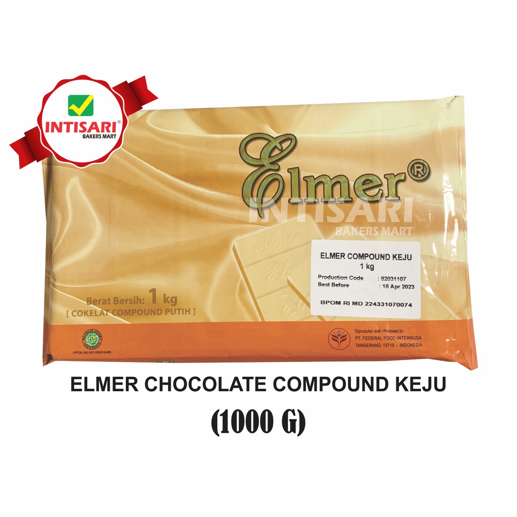 

ELMER CHOCOLATE COMPOUND KEJU 1000 G