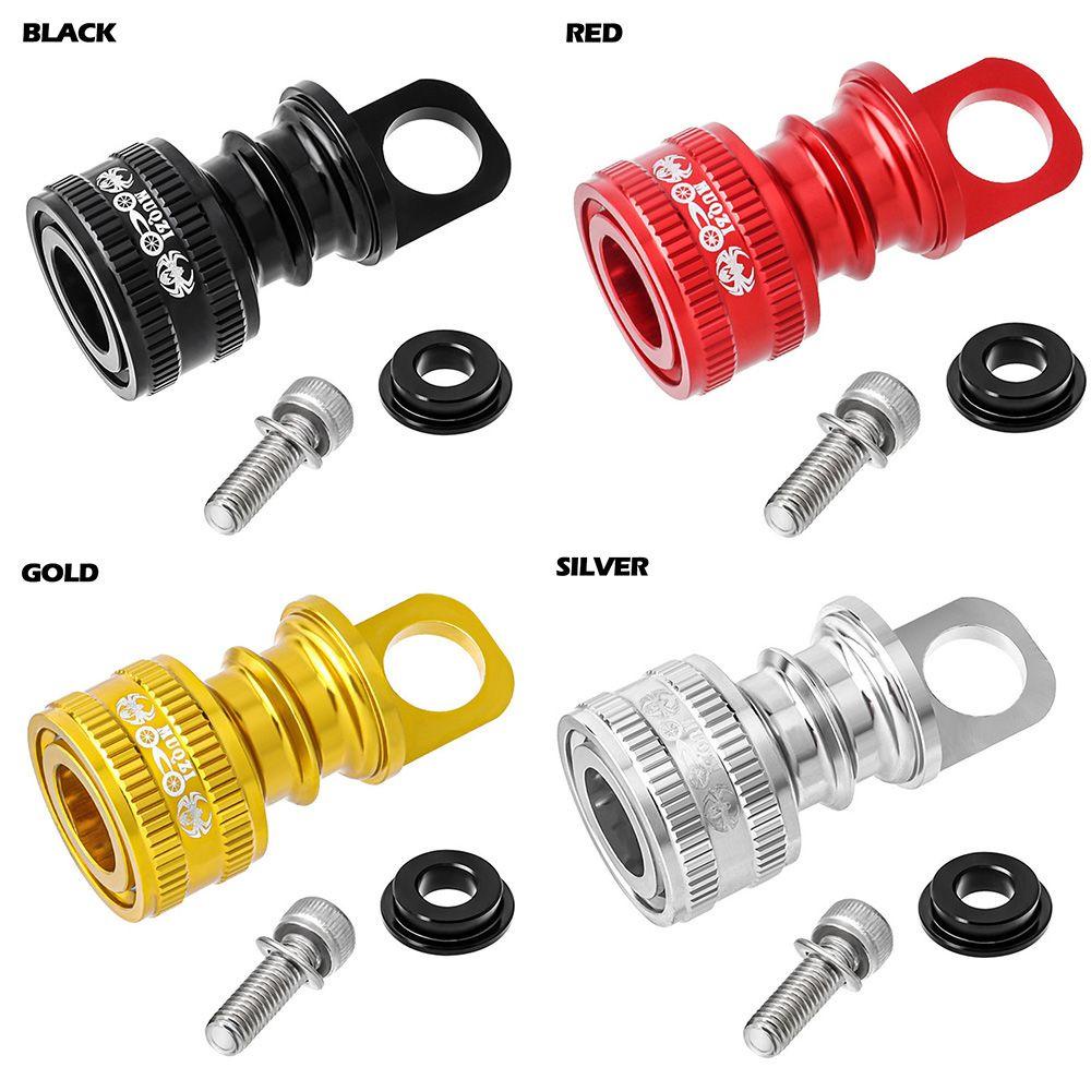 R-FLOWER Gesper Pelepas Cepat 4warna Memperbaiki Dasar Adaptor Aksesori Bersepeda Bingkai Sepeda