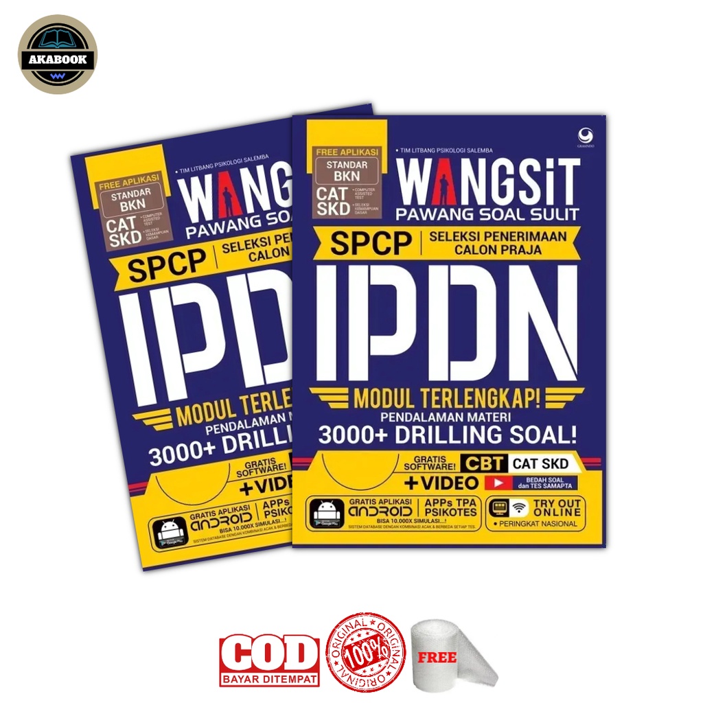 Wangsit SPCP IPDN Buku Tes Masuk IPDN