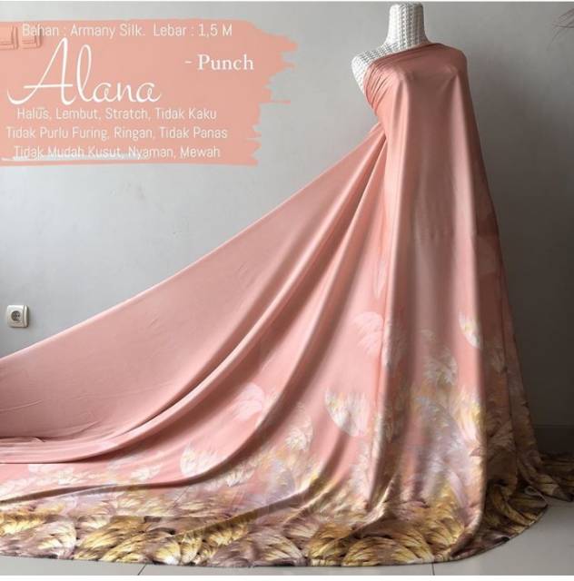 Kain Motif Mewah Bahan Armani Silk Shopee Indonesia