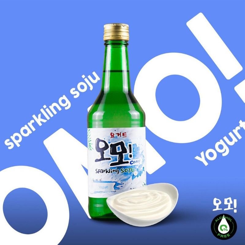 

Soju Halal OMO! Sparkling Soju Non Alkohol Alkohol Free