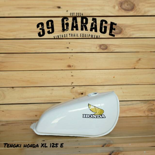 Tengki trail klasik tangki trail jadul vintage enduro model Honda XL 125 E CB XL