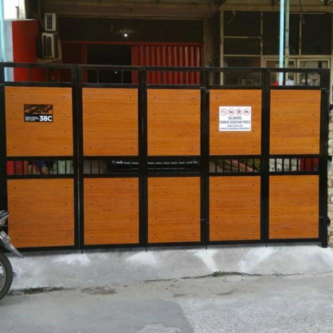 Pintu Pagar Sliding Lipat