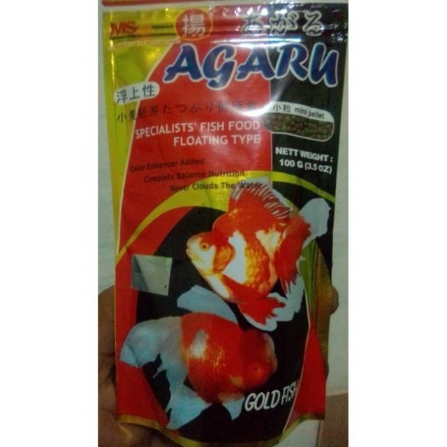 Makanan Ikan Agaru 100gr