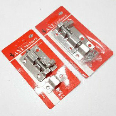 Grendel Stainless steel 2&quot; (Inch) / Slot jendela / Slot pintu Kamar
