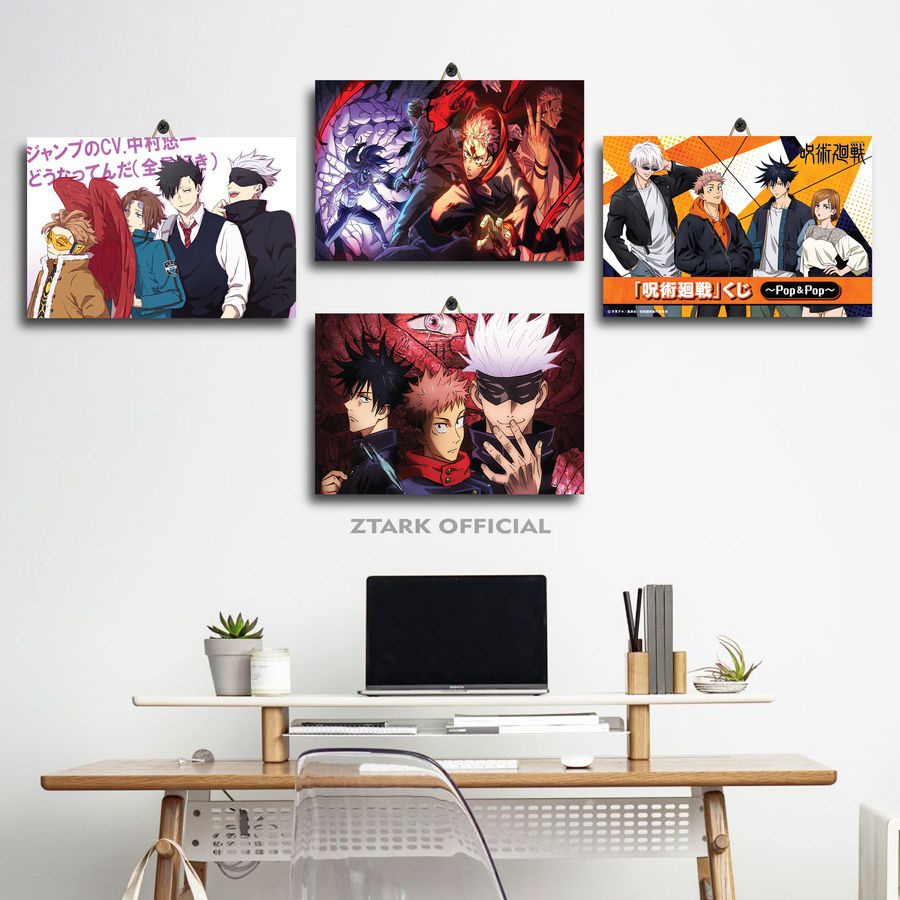 41-60 DEKORASI DINDING AESTHETIC ANIME MAHITO JUJUTSU KAISEN 20X30 MSBMM/ZZK3M/ PAJANGAN RUANG GAMIN