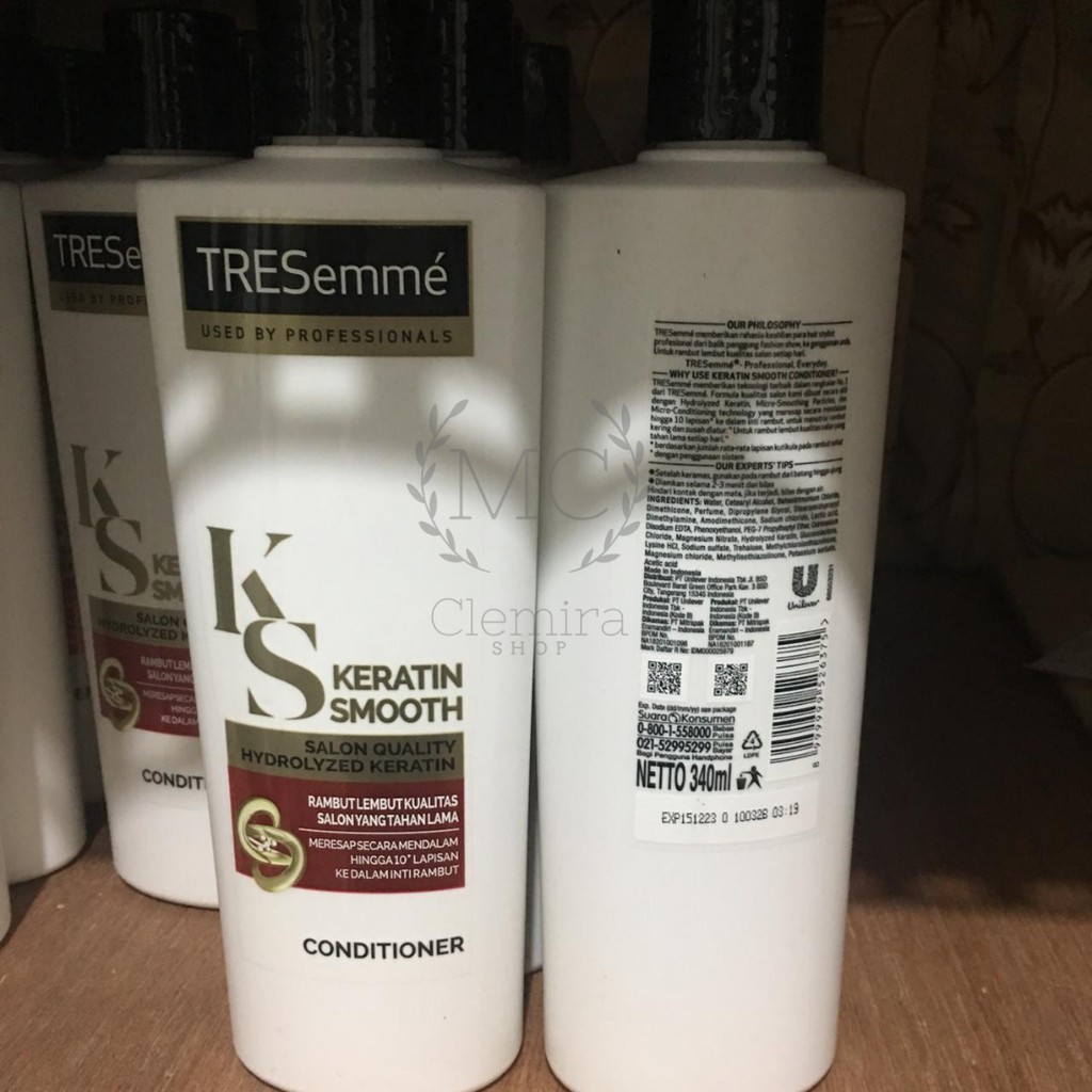 Conditioner Tresemme Keratin Smooth 340ml / Kondisioner Tresemme 340ml