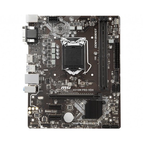 MotherBoard / MainBoard MSI H310M PROVDH Mainboard Mobo H310 LGA 1151