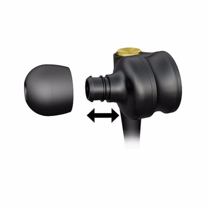 (PER PASANG) RADIUS DEEP MOUNT EARPIECE SIZE M - EARPHONE TIPS EARTIPS