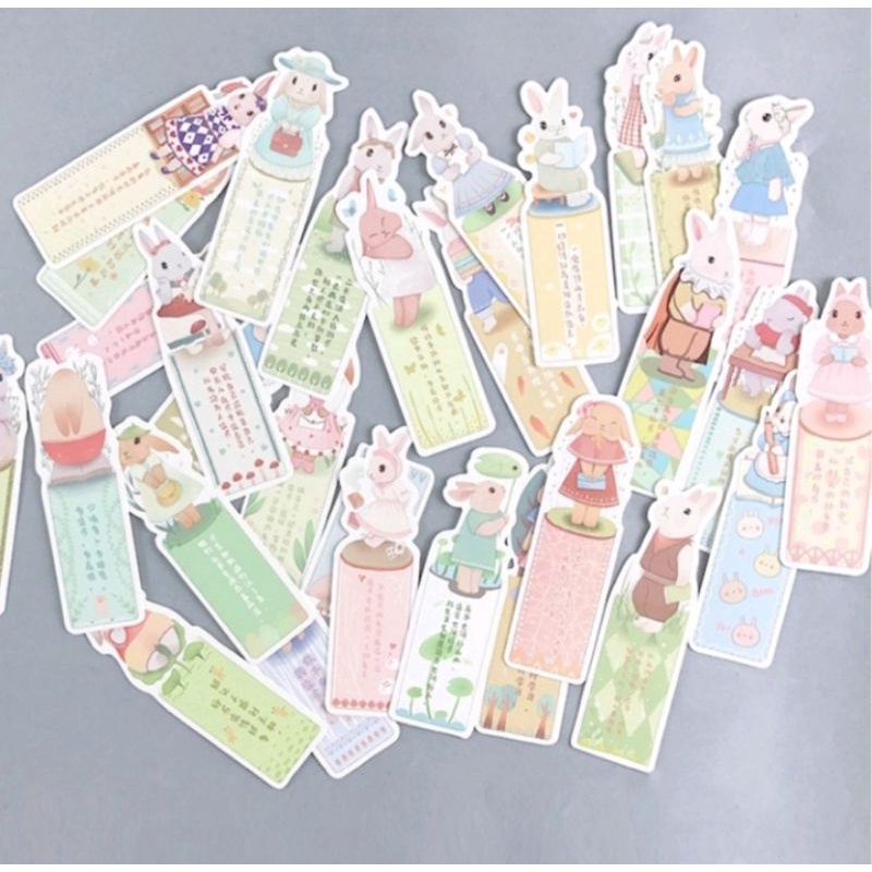 bookmark pembatas buku lucu edisi kelinci