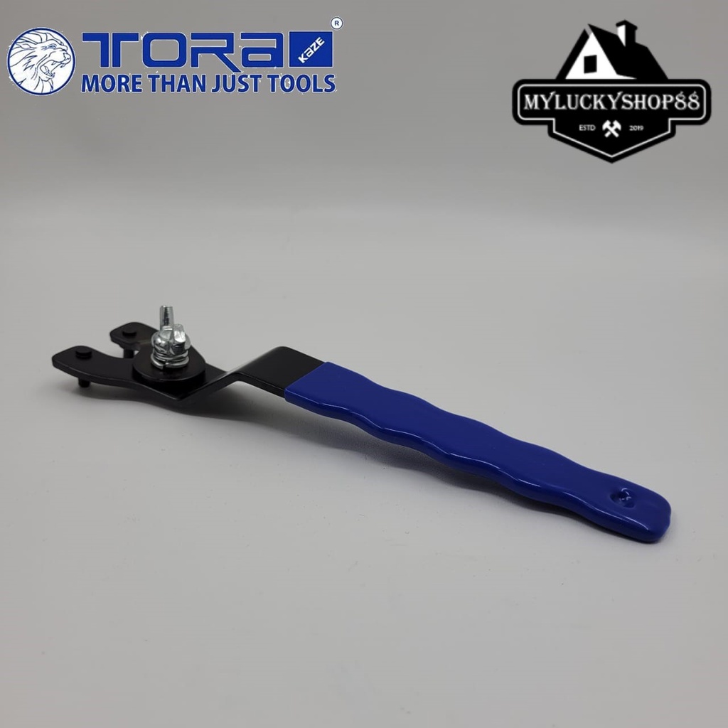 Tora Kunci Gerinda Adjustable Universal Angle Grinder Spanner Lock