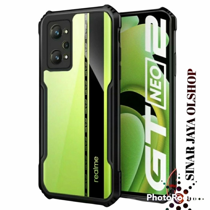 Case Realme GT NEO 2 Case Armor ShockproofTranparan Casing