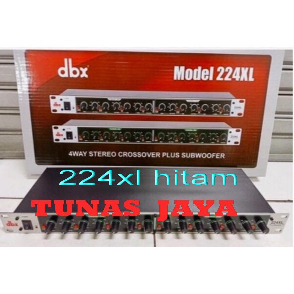 Crossover dbx 224XL  DBX 224 XL  dan 224XS SUBWOOFER GRADE A