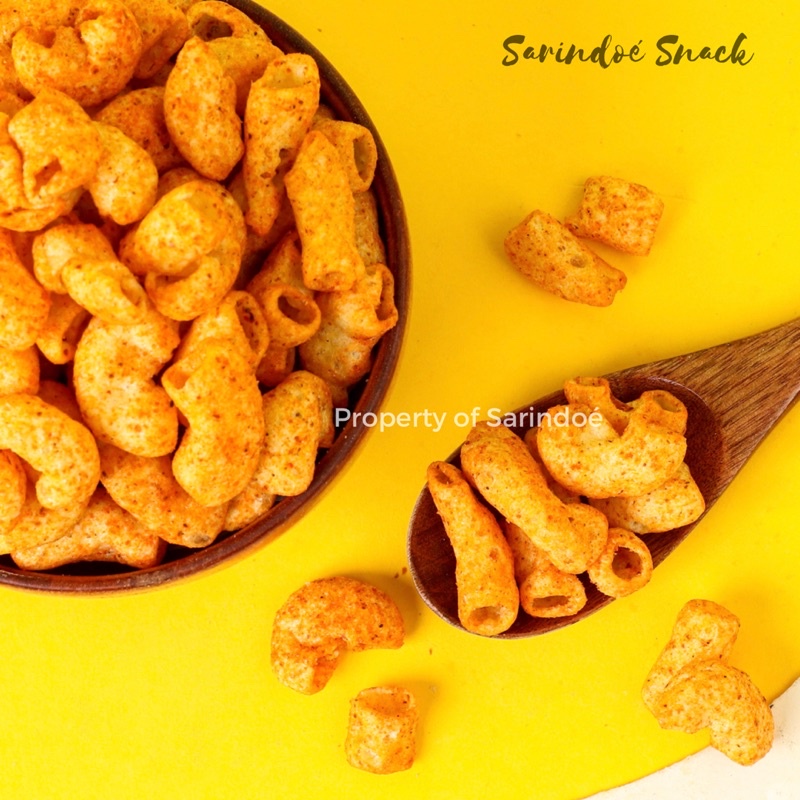 

Sarindoé Snack - MAKARONI PEDAS GURIH (75 gram)