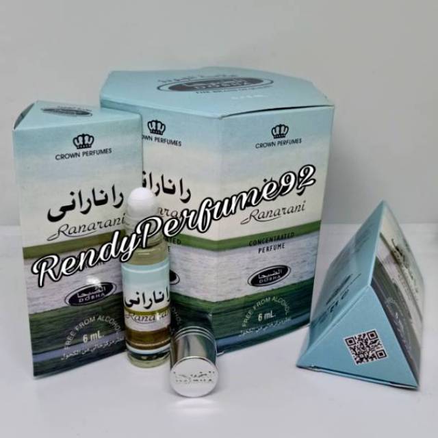 Minyak Wangi Parfum ARAB DOBHA RANARANI 6ML Roll On Non Alkohol HALAL Kaya Alrehab