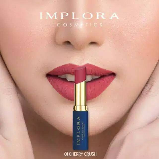 IMPLORA INTENSE MATTE Lipstick /Lipmatte Implora/Longlasting/IMPLORA/LIPSTIK