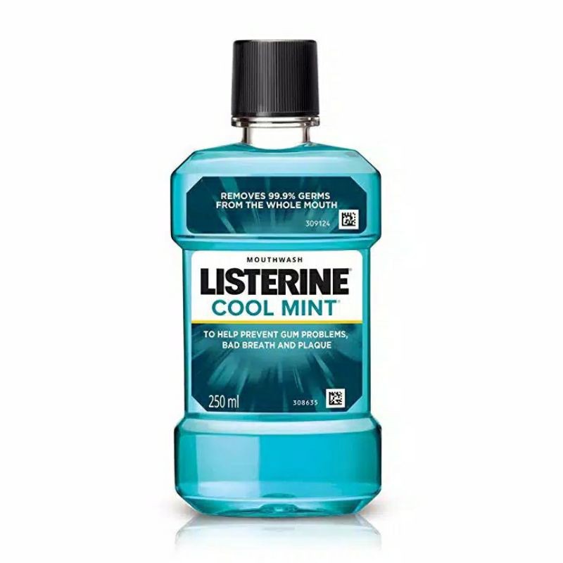 LISTERINE MOUTHWASH ORIGINAL RASA LEBIH KUAT / COOL MINT / GREEN TEA  250ML-1