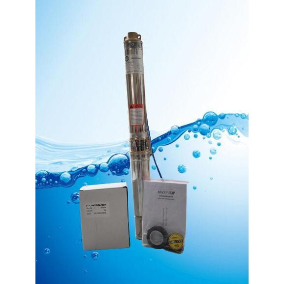 MAXPUMP 3SDM1/29 PROMO Diskon Pompa Satelit Sumur Dalam 3inch Submersible Water Pump Bergaransi 1HP 750watt