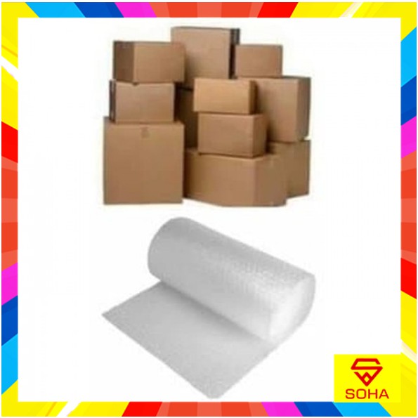 Kardus - Bubble Wrap - Tambahan Kotak Dus Packingan - Kemasan Bubble