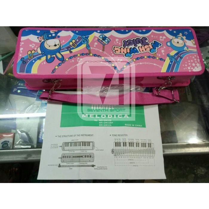 Pianika Pianika Marvel Pink Box Original 100%