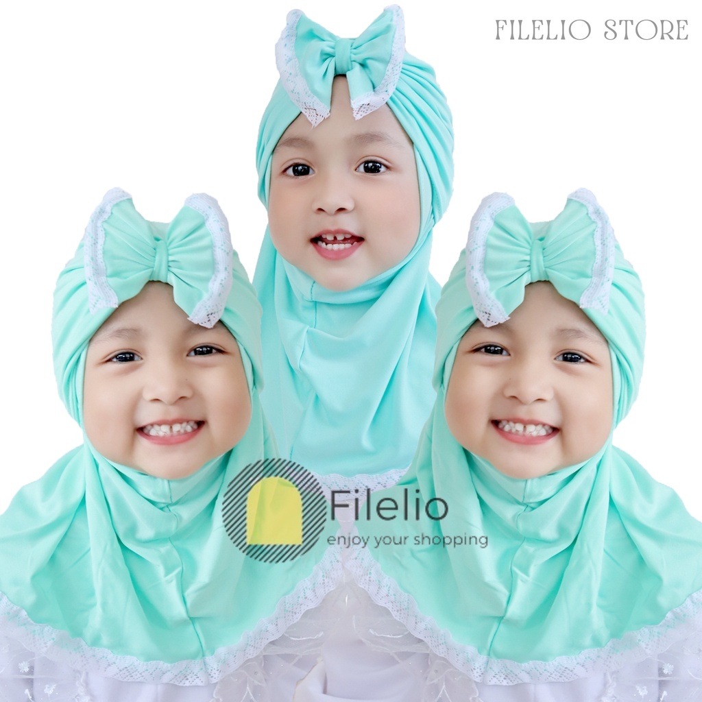 TERMURAH Jilbab Anak Instan Arsy Kids Hijab Bayi Murah Kerudung Anak Termurah Umur 0-3 Th