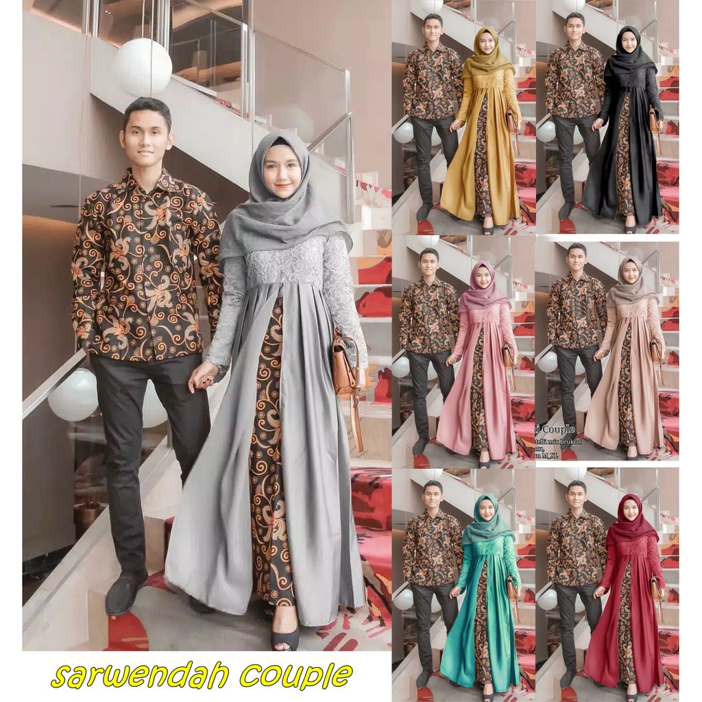 Kebaya Hijab Couple - Galeri Busana dan Baju Muslim