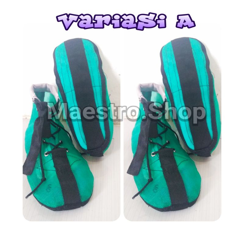 Sepatu Booth Safety Pria Anti keong 5 Ply + Bisban