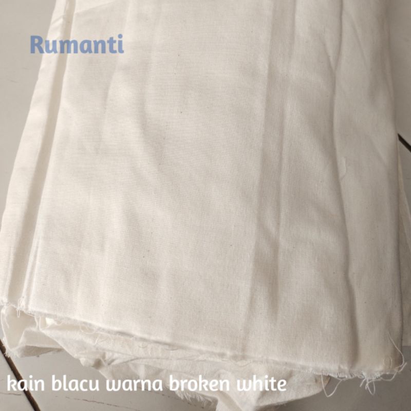 Kain Blacu METERAN  / Blaco / kanvas tebal lebar 160cm