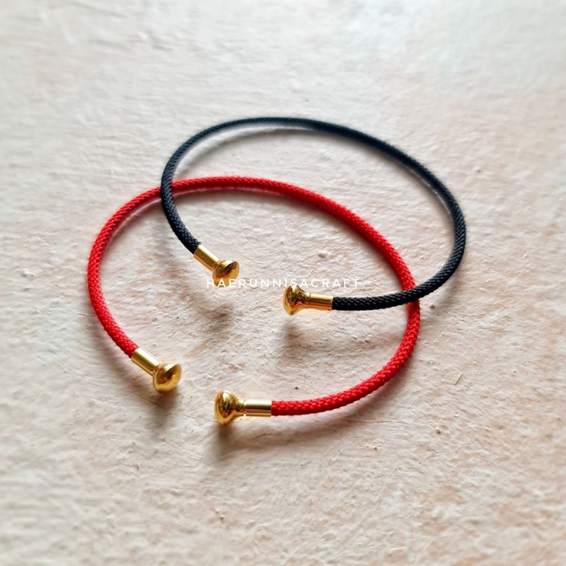 Gelang Tali Kawat Anti Air Model Terbaru (Free karet 2pcs)