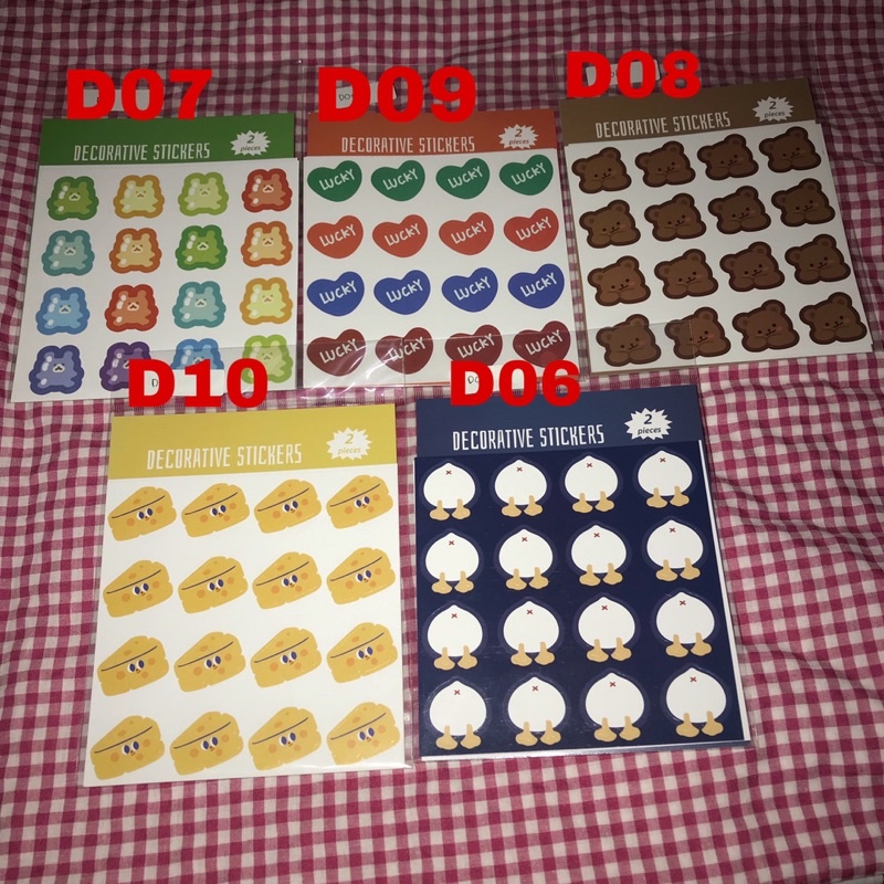 

sticker pack animal&snack edition