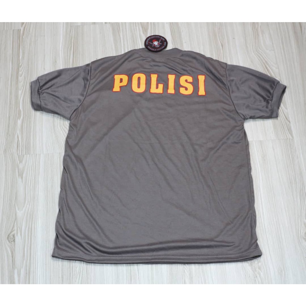 kaos dalam polri / kaos polri / kaos oblong polisi / kaos polisi