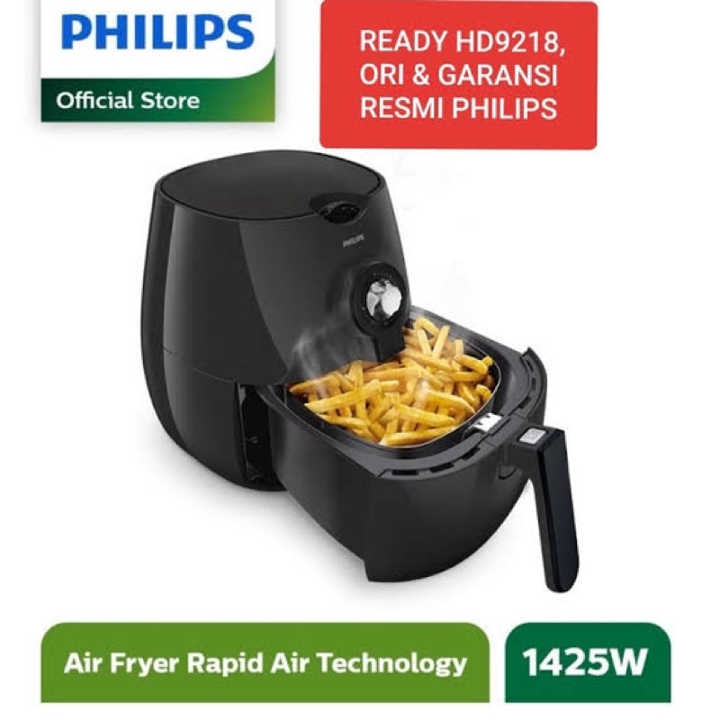 PHILIPS AIR FRYER 9218 menggoreng tanpa minyak HD 9218 Airfryer