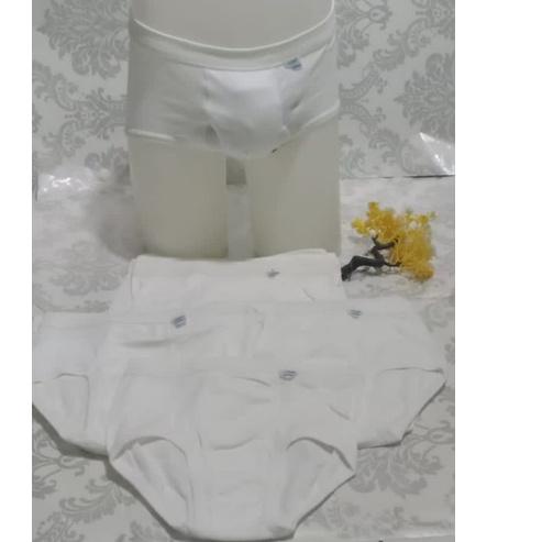 ✨ 6PCS CELANA DALAM CROCODILE PUTIH STOK PABRIK CUCI GUDANG BAHAN KATUN SPANDEK grosir