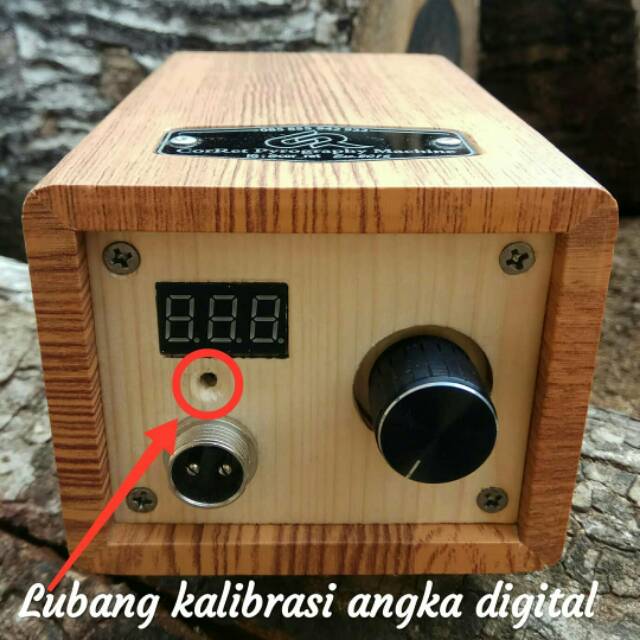 Alat pyrography wood burning pen digital 1mm