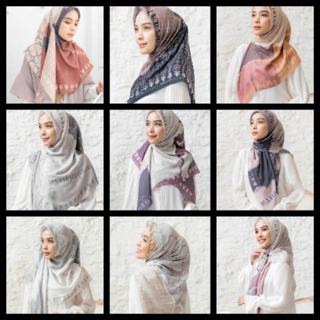 KANAKA SERIES MENTAWAI & WAKATOBI by WearingKlamby | Jilbab Segiempat | Scarf | Voal