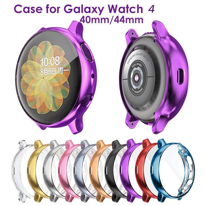 Soft Case TPU Cover Pelindung Layar Smartwatch Samsung galaxy 46 42 MM Gear S3 3 4 Classic 45 41 40 44 42 46mm