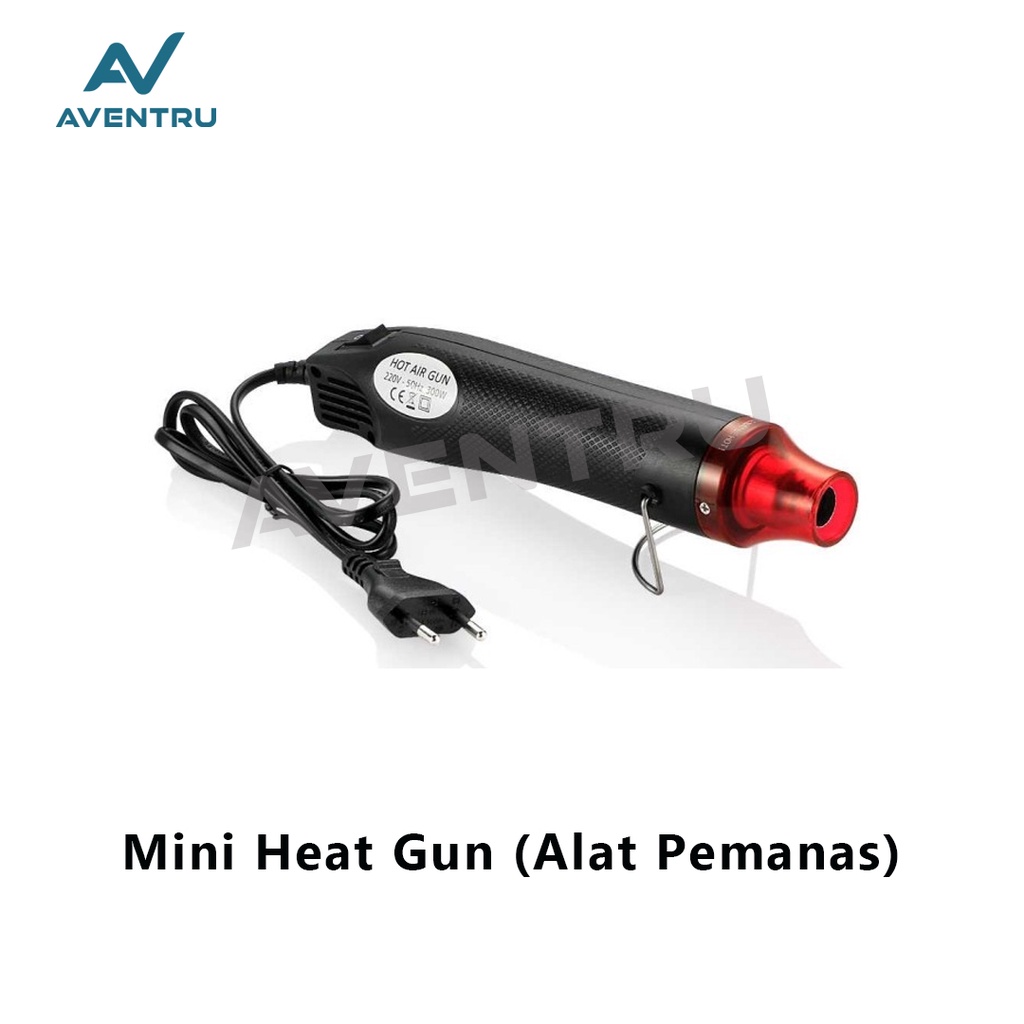 Mini Heat Gun Hot Air Gun Low Watt 300w Alat Pemanas