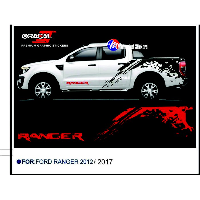 promo stiker ford ranger sticker mobil ford ranger lumpur