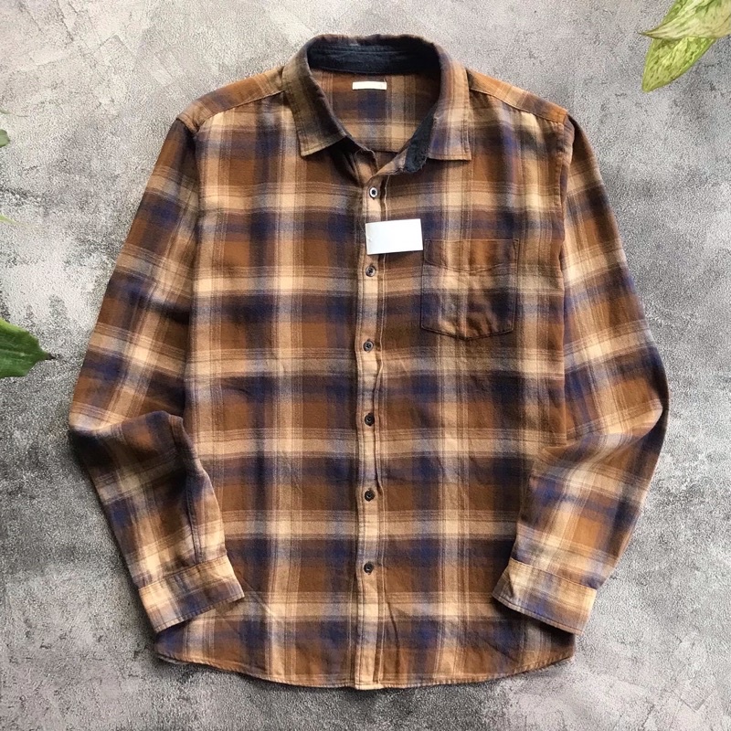 FLANNEL G UNIQLO SECOND ORIGINAL / SIZE XL