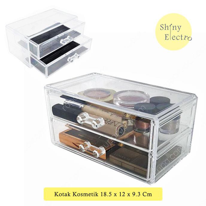 TERMURAH!!! Tempat Kosmetik Penyimpanan Make Up Aksesoris Bedak Lipstik MUA Bagus