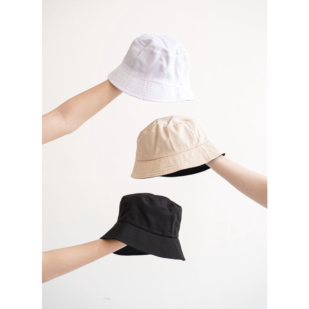 Bucket Hat Reversible | Topi Bolak Balik