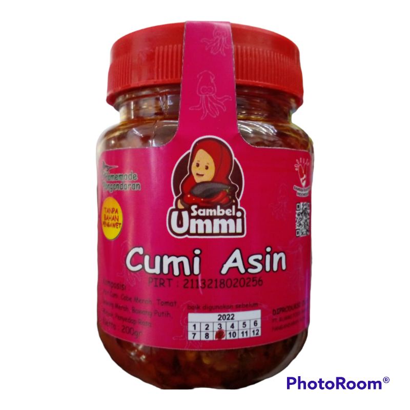 

Sambel Ummi rasa Cumi Asin 200g