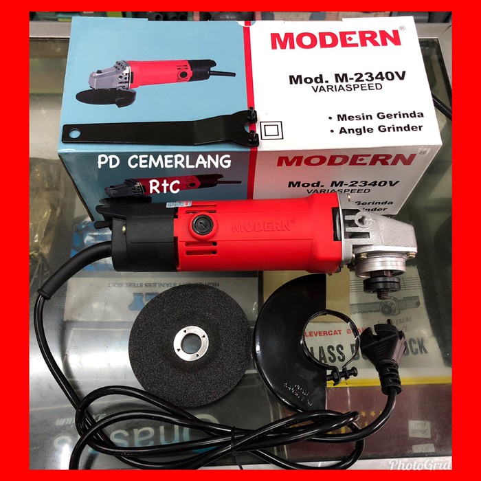 Mesin gerinda modern variable speed m 2340v bisa atur speed sparepa